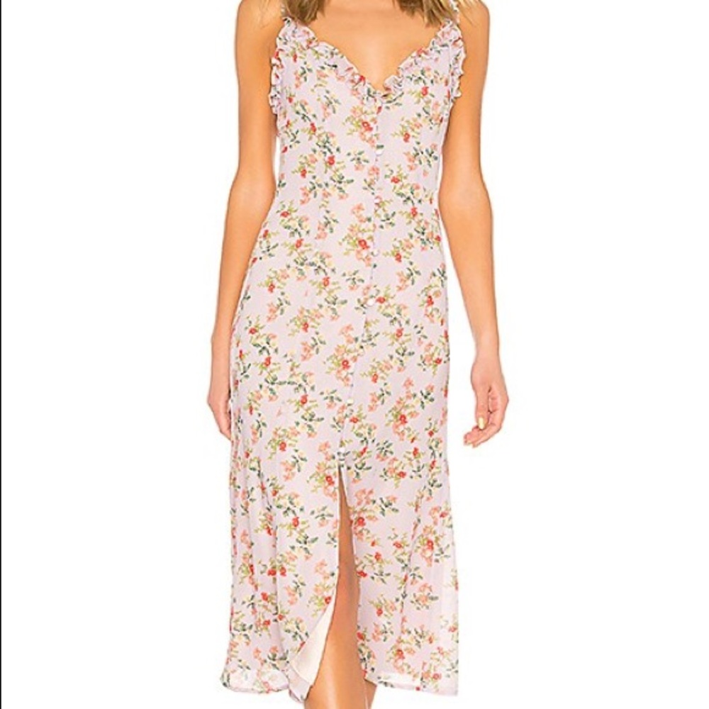 New Lovers and Friends (Revolve) Sun Room Midi Dress